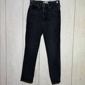 Madewell Black The Perfect Vintage Denim Jeans Size 26